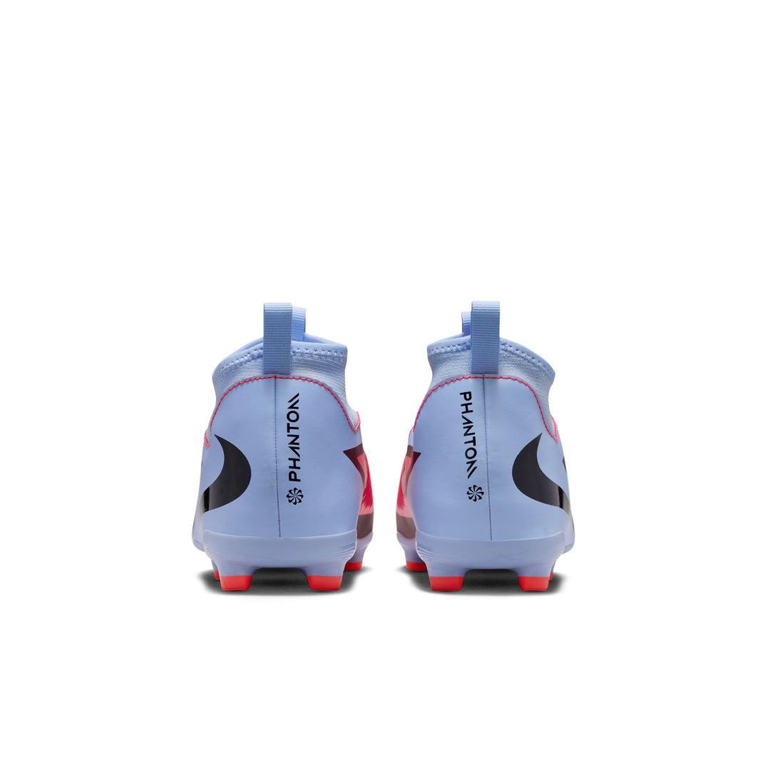Nike Youth Phantom 6 High Academy FG/MG - Royal Tint/Crimson Youth Footwear - Third Coast Soccer