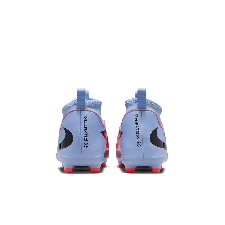 Nike Youth Phantom 6 High Academy FG/MG - Royal Tint/Crimson Youth Footwear - Third Coast Soccer