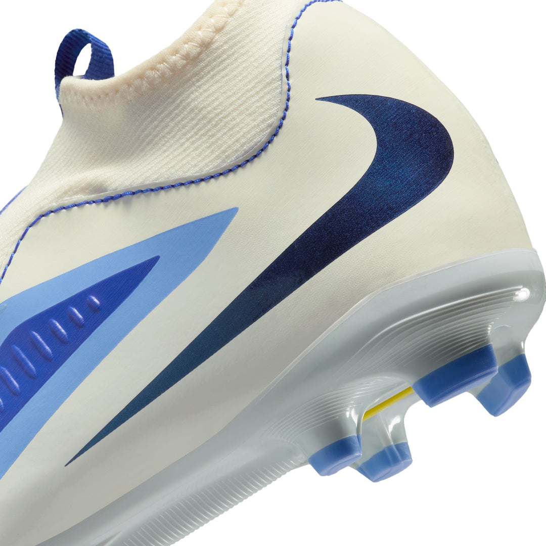 Nike Youth Phantom 6 High Academy FG - Blue/Obsidian Youth Footwear - Third Coast Soccer