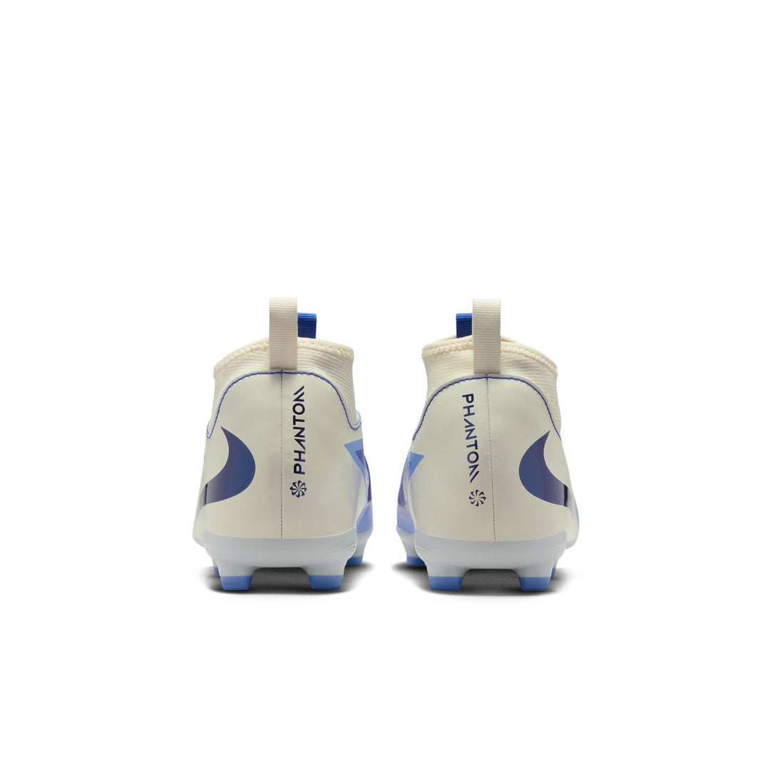 Nike Youth Phantom 6 High Academy FG - Blue/Obsidian Youth Footwear - Third Coast Soccer