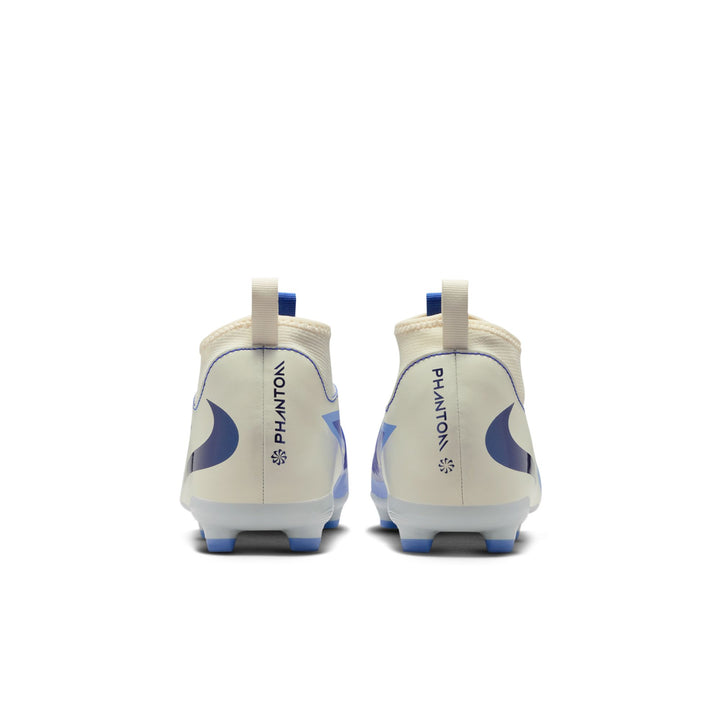 Nike Youth Phantom 6 High Academy FG - Blue/Obsidian Youth Footwear - Third Coast Soccer