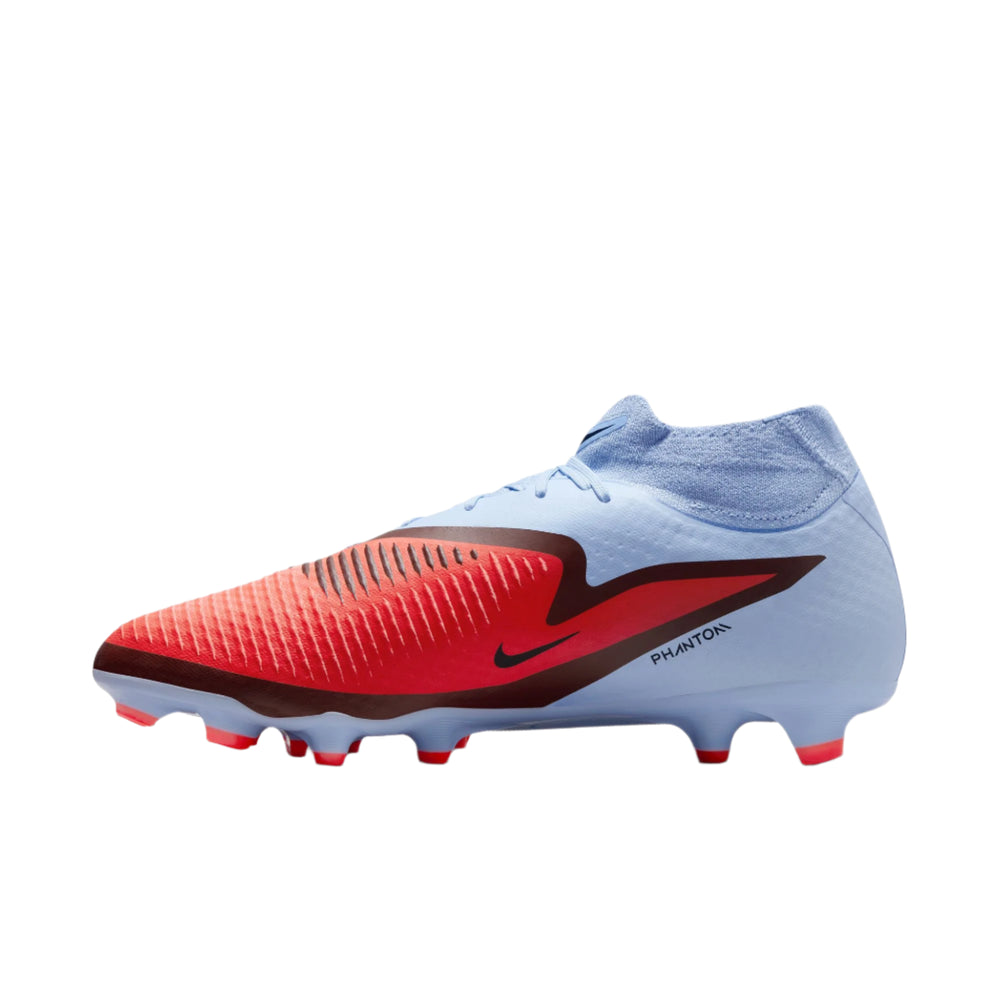 Nike Phantom 6 High Academy MG - Royal/Crimson Men's Footwear - Third Coast Soccer