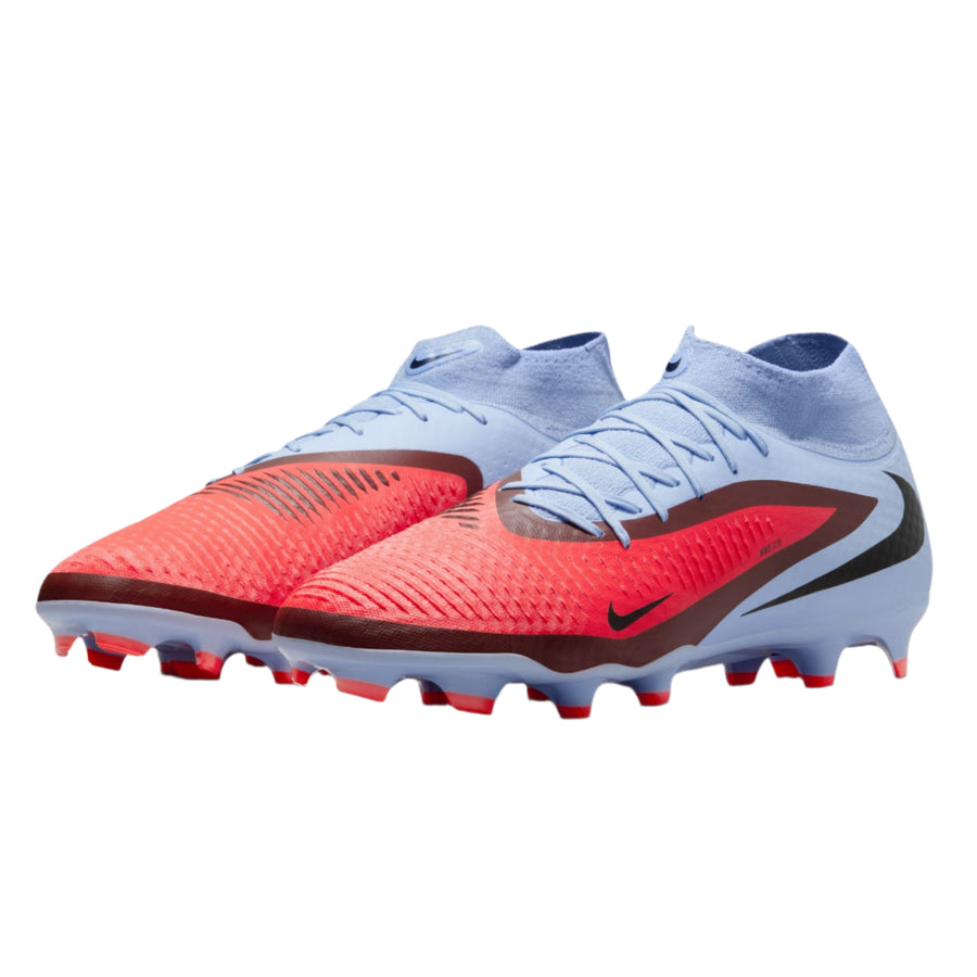 Nike Phantom 6 High Academy MG - Royal/Crimson Men's Footwear Bright Crimson/Black/Royal Tint Mens 6.5 - Third Coast Soccer