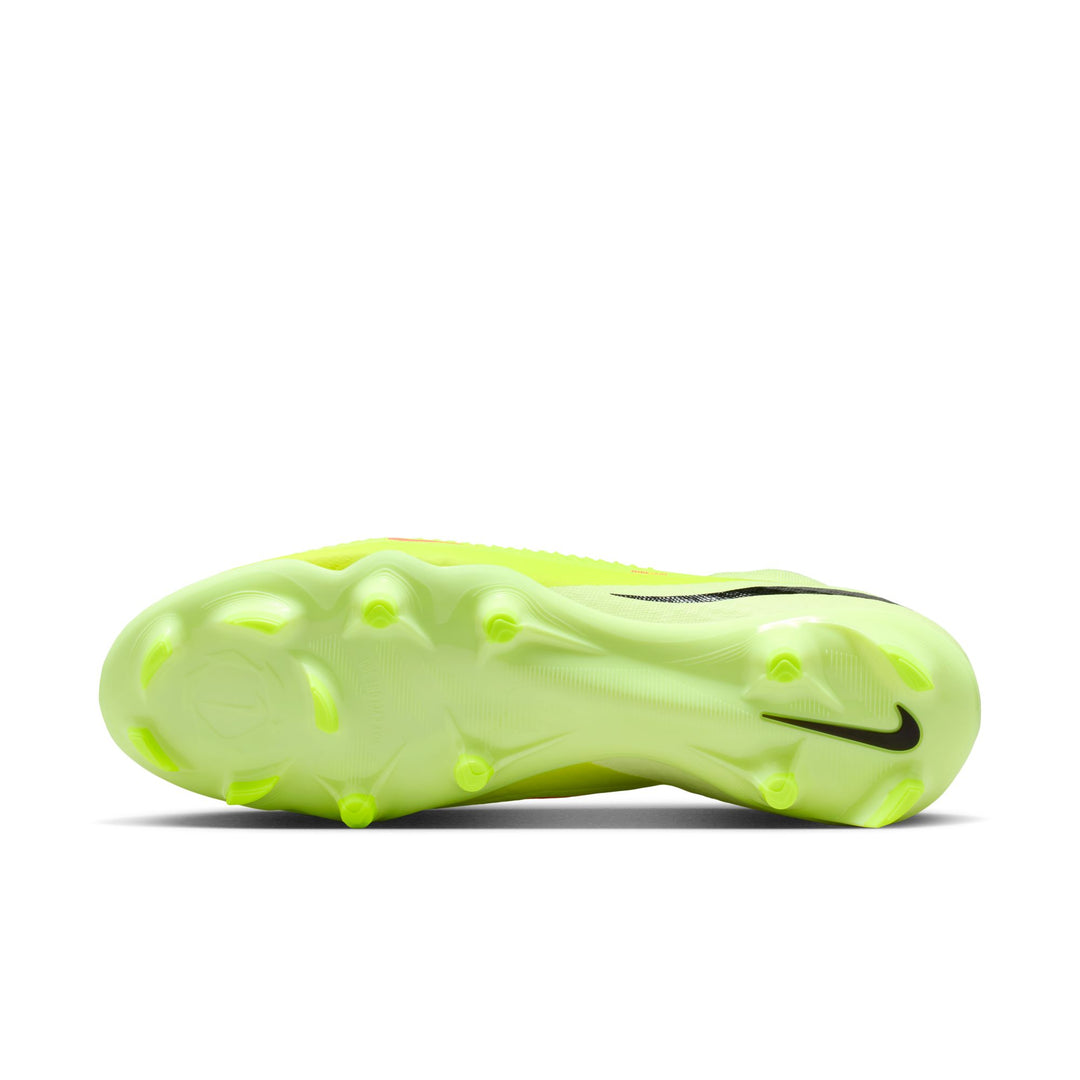 Nike Phantom 6 High Academy MG/FG - Crimson/Black/Limelight Men's Footwear - Third Coast Soccer