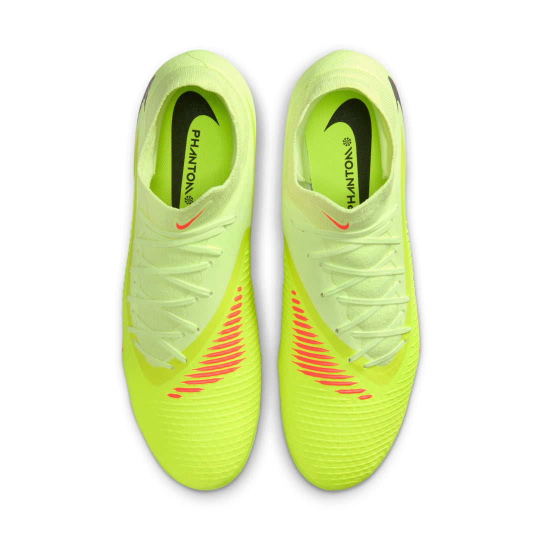 Nike Phantom 6 High Academy MG/FG - Crimson/Black/Limelight Men's Footwear - Third Coast Soccer