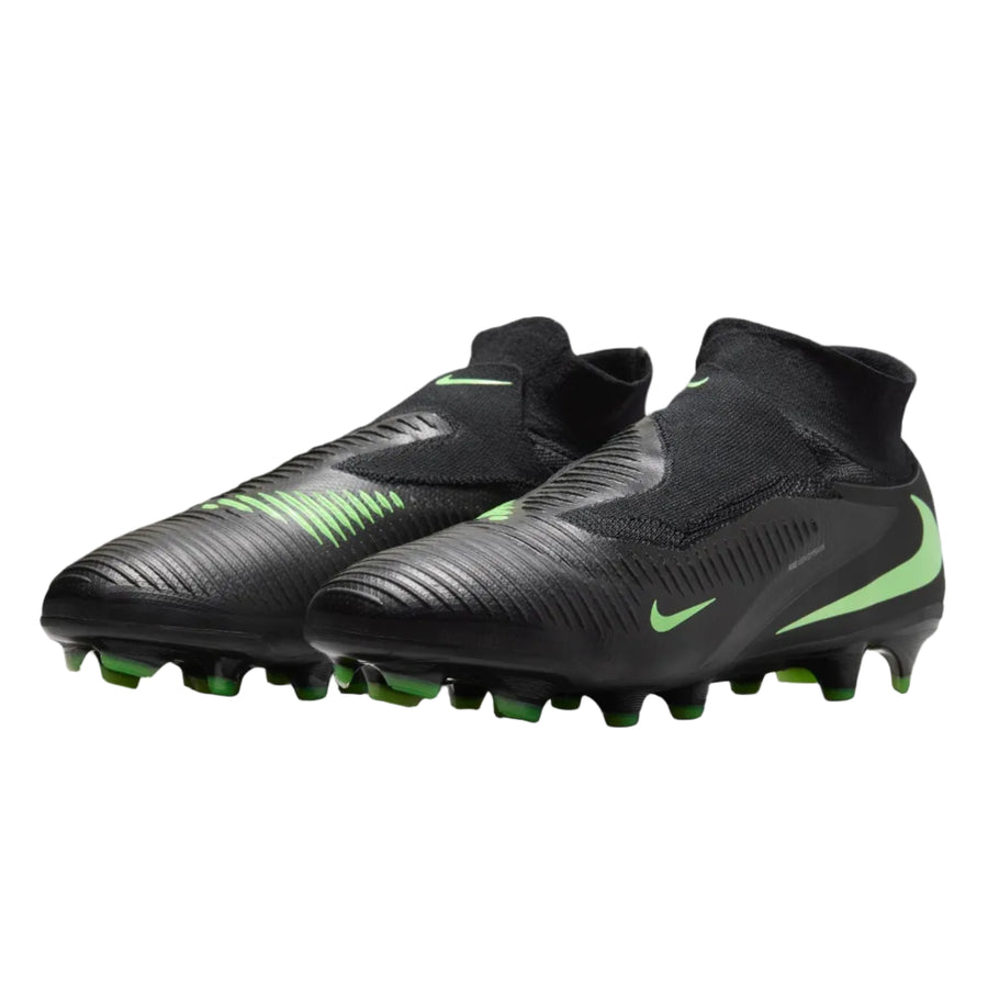 Nike Phantom 6 High Pro FG - Black/Illusion Green Men's Footwear - Third Coast Soccer