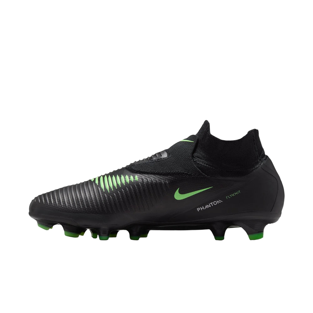 Nike Phantom 6 High Pro FG - Black/Illusion Green Men's Footwear - Third Coast Soccer