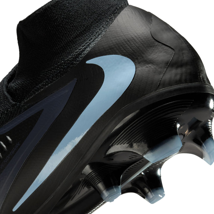 Nike Phantom 6 High Pro FG - Black/Ice Blue Men's Footwear - Third Coast Soccer