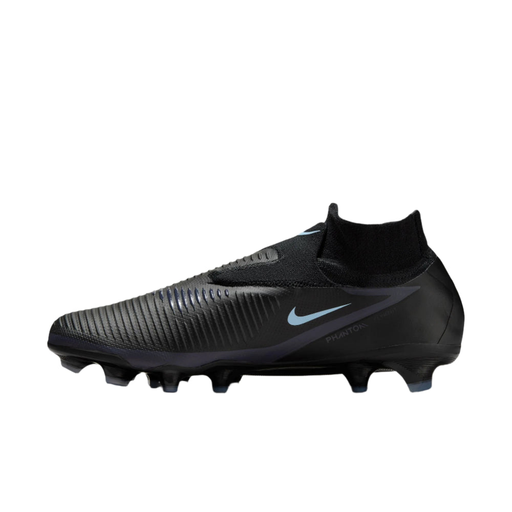 Nike Phantom 6 High Pro FG - Black/Ice Blue Men's Footwear - Third Coast Soccer