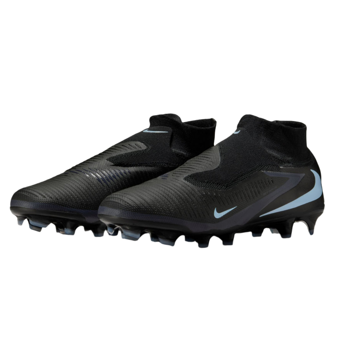 Nike Phantom 6 High Pro FG - Black/Ice Blue Men's Footwear - Third Coast Soccer