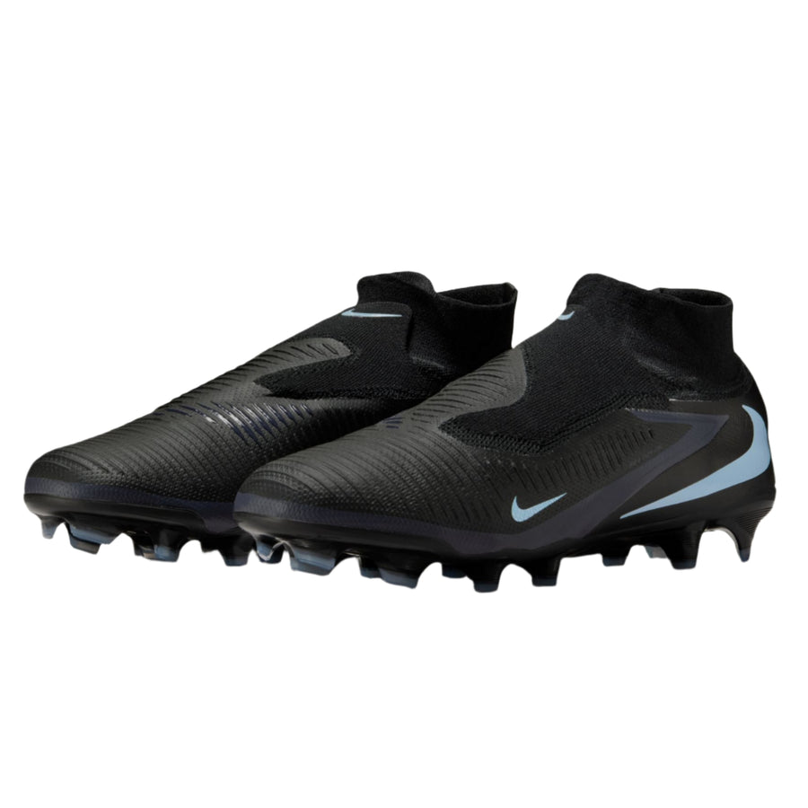 Nike Phantom 6 High Pro FG - Black/Ice Blue Men's Footwear - Third Coast Soccer