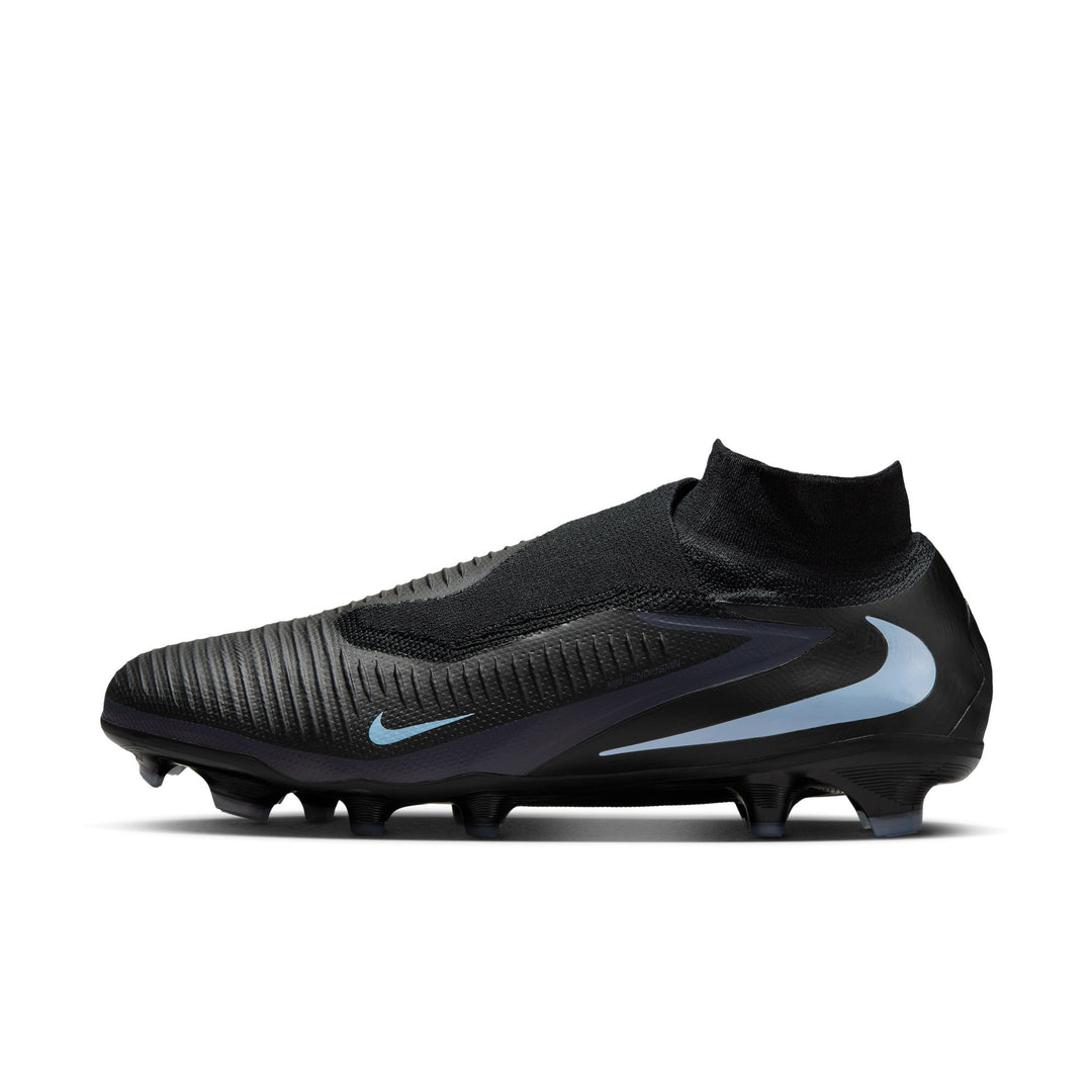 Nike Phantom 6 High Pro FG - Black/Ice Blue Men's Footwear - Third Coast Soccer