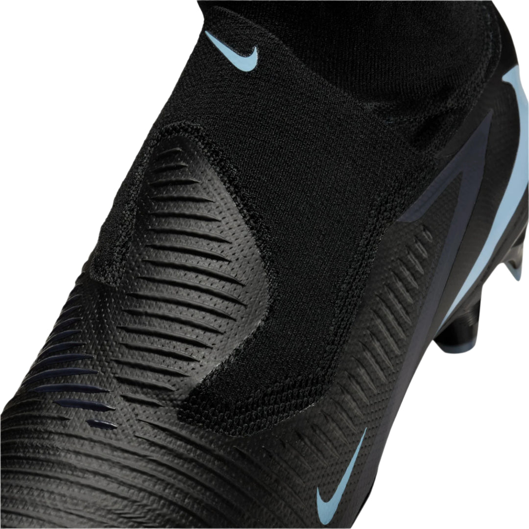 Nike Phantom 6 High Pro FG - Black/Ice Blue Men's Footwear - Third Coast Soccer