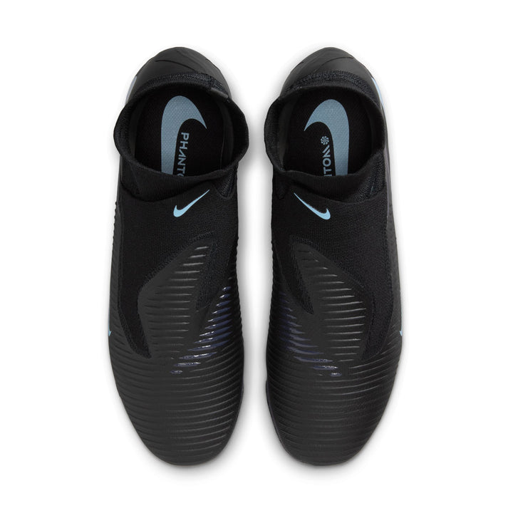 Nike Phantom 6 High Pro FG - Black/Ice Blue Men's Footwear - Third Coast Soccer