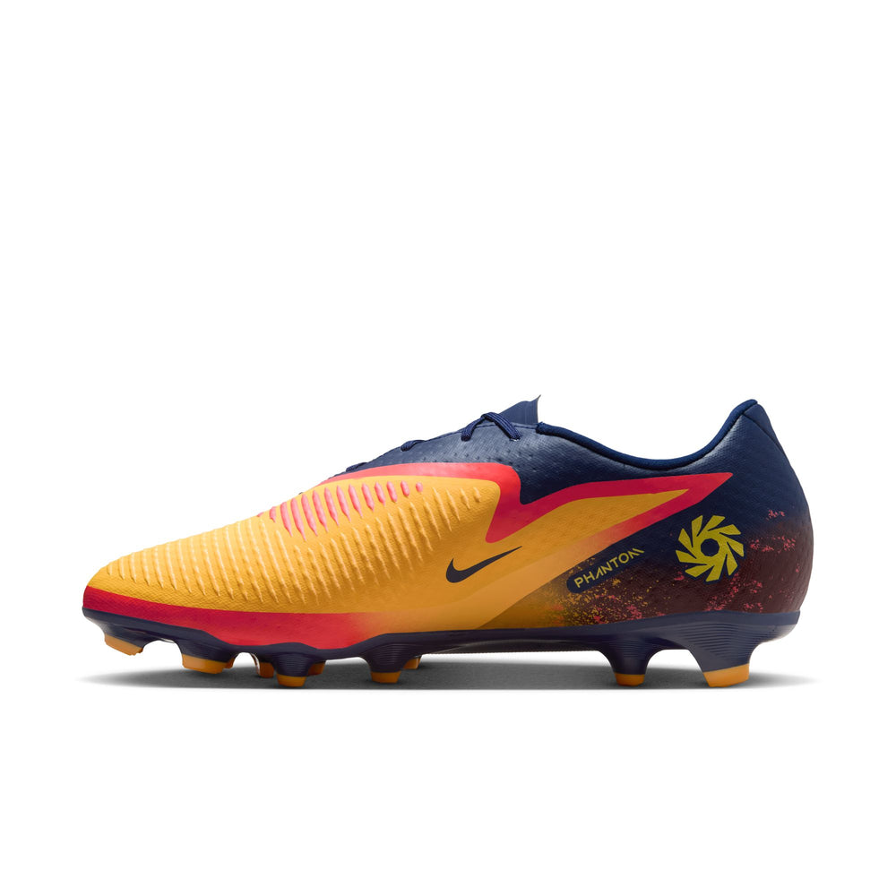 Nike Phantom 6 Low Academy Haaland FG - Orange/Lemon/Blue Men's Footwear - Third Coast Soccer