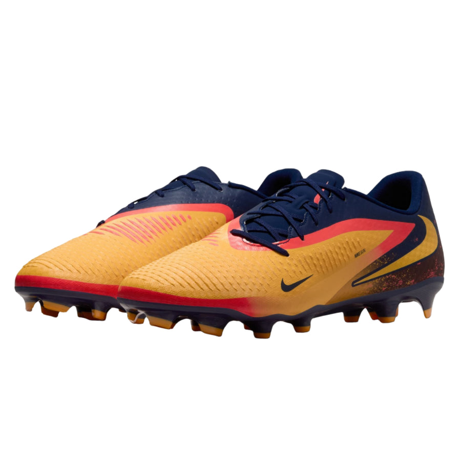 Nike Phantom 6 Low Academy Haaland FG - Orange/Lemon/Blue Men's Footwear - Third Coast Soccer