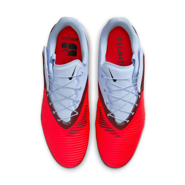 Nike Phantom 6 Low Academy FG/MG - Royal/Crimson Men's Footwear - Third Coast Soccer