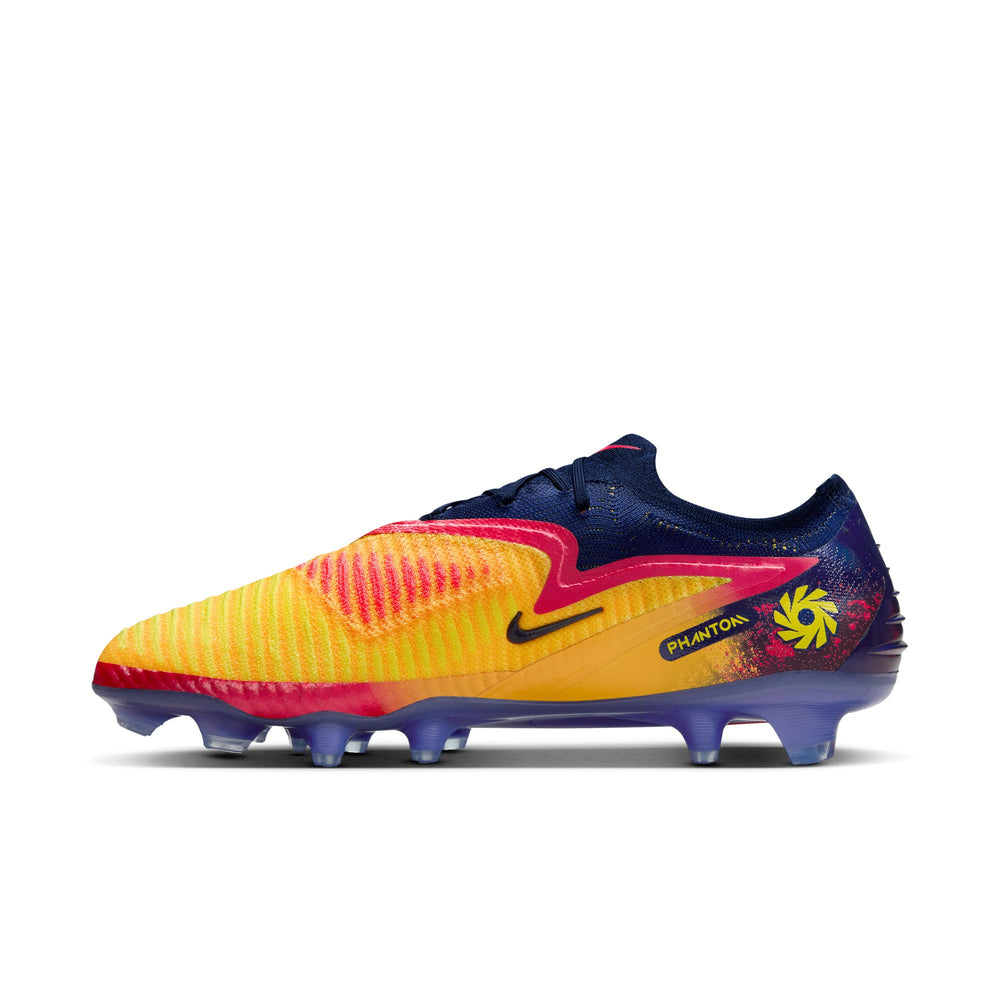 Nike Phantom 6 Low Elite Haaland FG - Orange/Lemon/Blue Men's Footwear - Third Coast Soccer