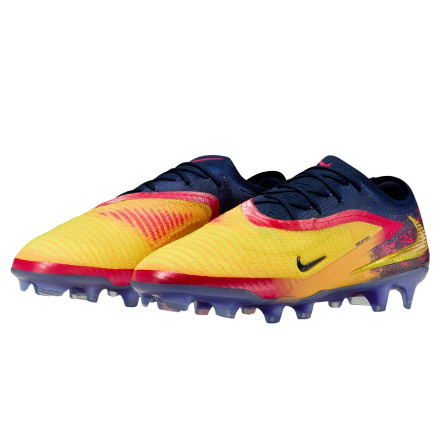 Nike Phantom 6 Low Elite Haaland FG - Orange/Lemon/Blue Men's Footwear - Third Coast Soccer