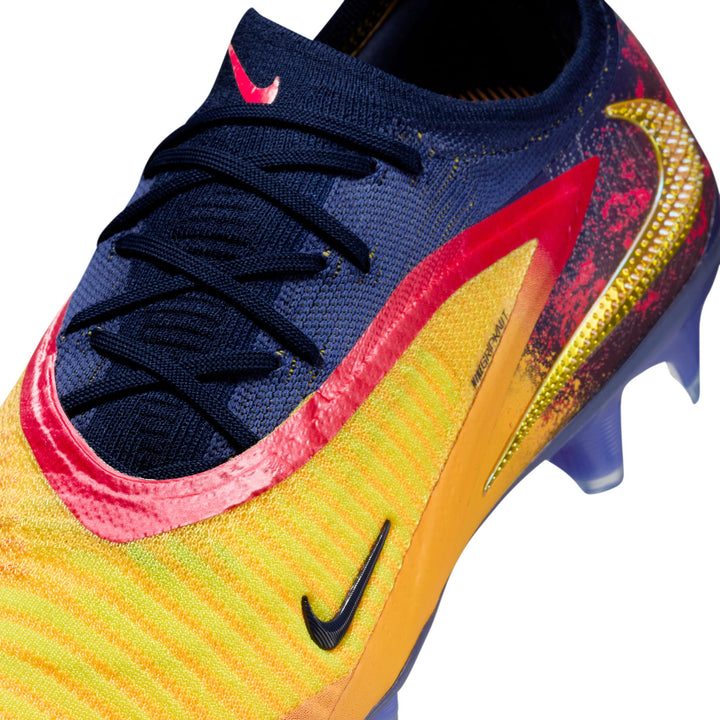 Nike Phantom 6 Low Elite Haaland FG - Orange/Lemon/Blue Men's Footwear - Third Coast Soccer
