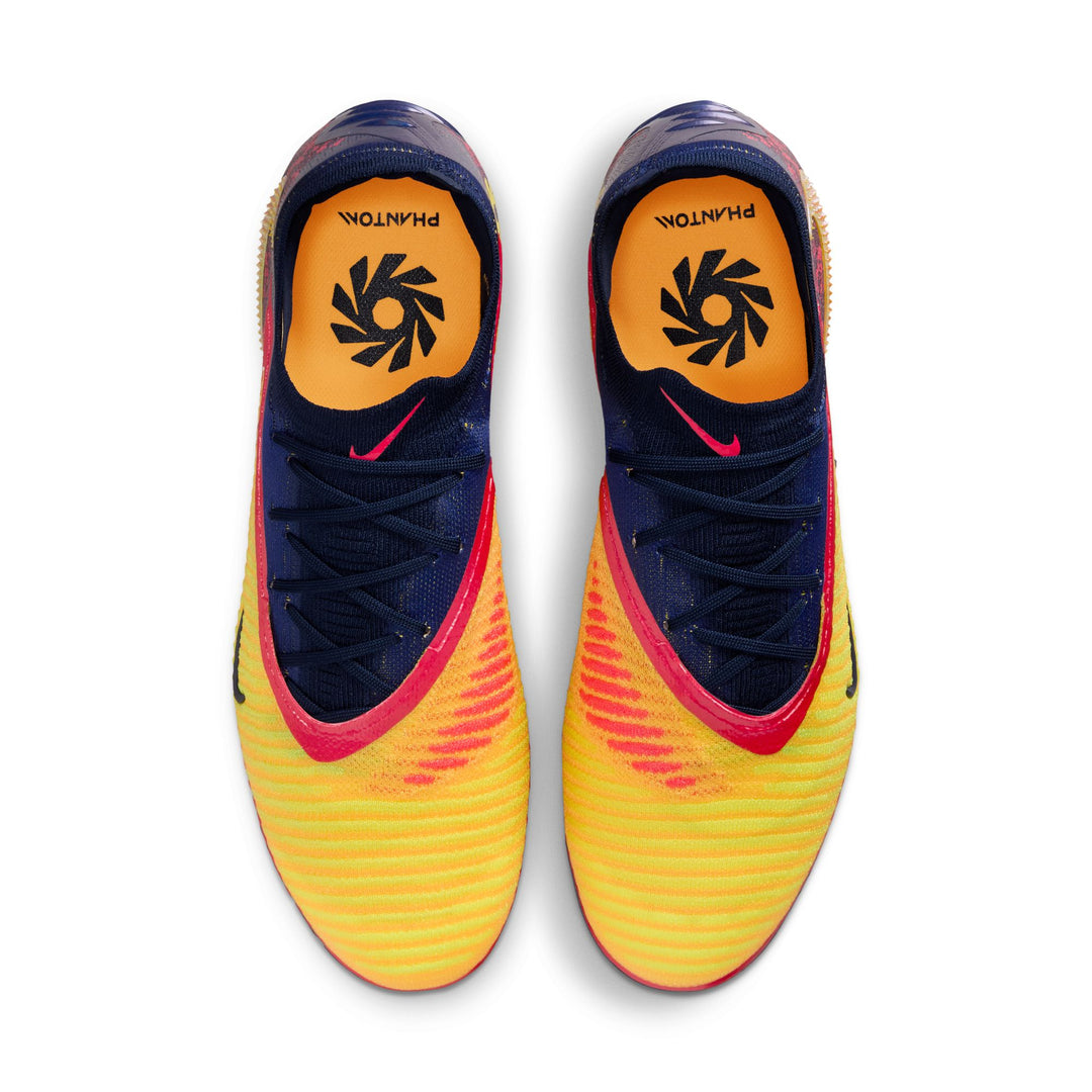 Nike Phantom 6 Low Elite Haaland FG - Orange/Lemon/Blue Men's Footwear - Third Coast Soccer
