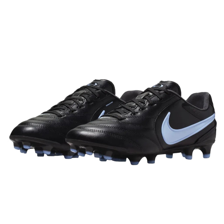 Nike Tiempo Ligera Pro FG - Black/Ice Blue Men's Footwear Black/Obsidian/Ice Blue Mens 6.5 - Third Coast Soccer