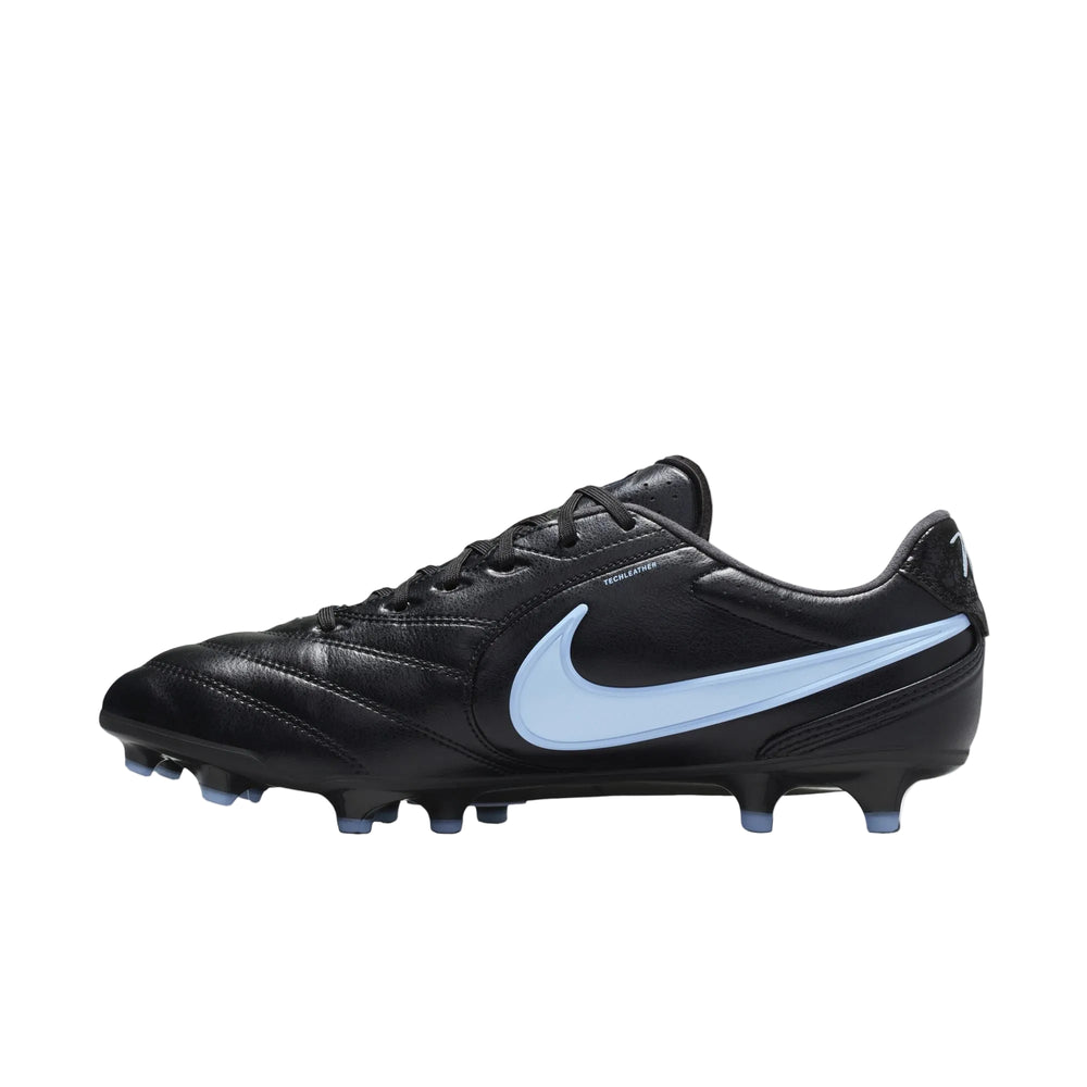 Nike Tiempo Ligera Pro FG - Black/Ice Blue Men's Footwear - Third Coast Soccer