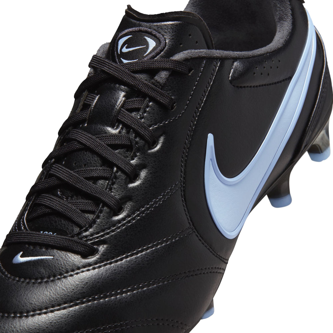 Nike Tiempo Ligera Pro FG - Black/Ice Blue Men's Footwear - Third Coast Soccer