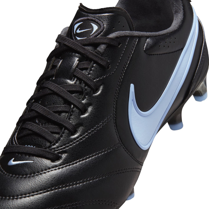 Nike Tiempo Ligera Pro FG - Black/Ice Blue Men's Footwear - Third Coast Soccer