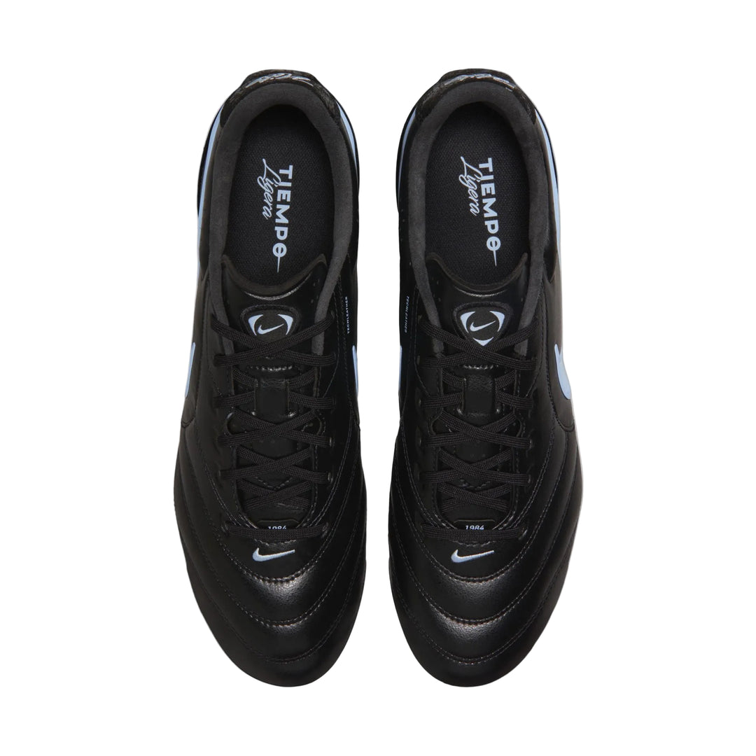 Nike Tiempo Ligera Pro FG - Black/Ice Blue Men's Footwear - Third Coast Soccer
