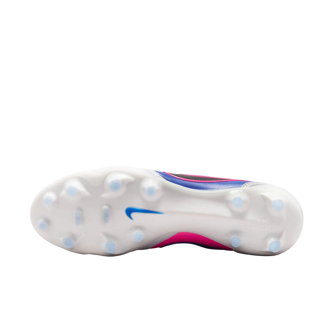 Nike Tiempo Ligera Pro FG - White/Blue/Pink Men's Footwear - Third Coast Soccer