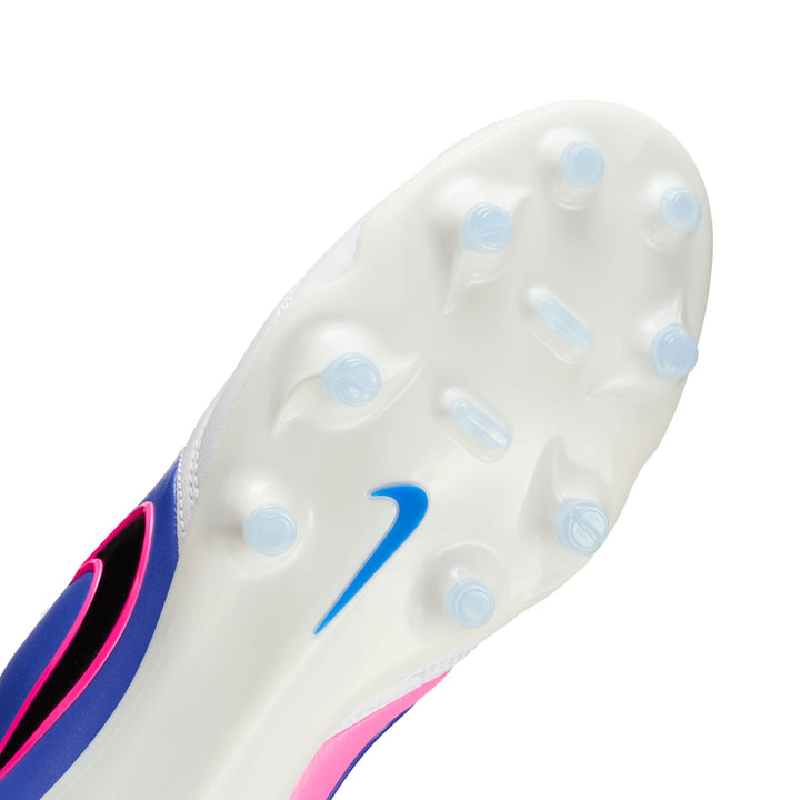 Nike Tiempo Ligera Pro FG - White/Blue/Pink Men's Footwear - Third Coast Soccer