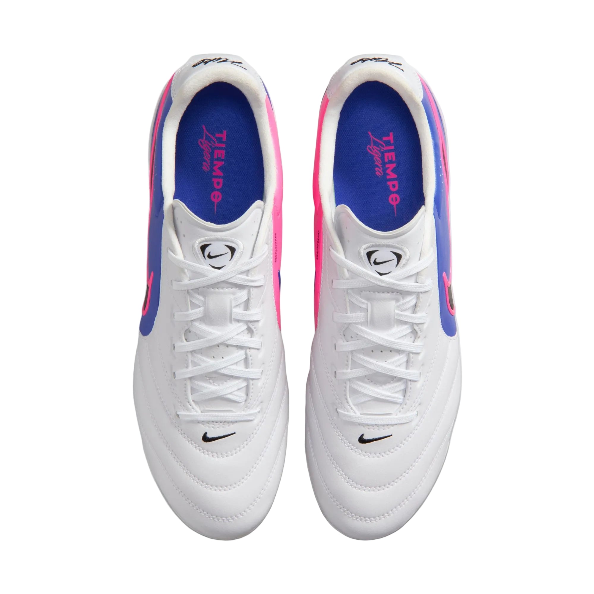Nike Tiempo Ligera Pro FG - White/Blue/Pink – Third Coast Soccer