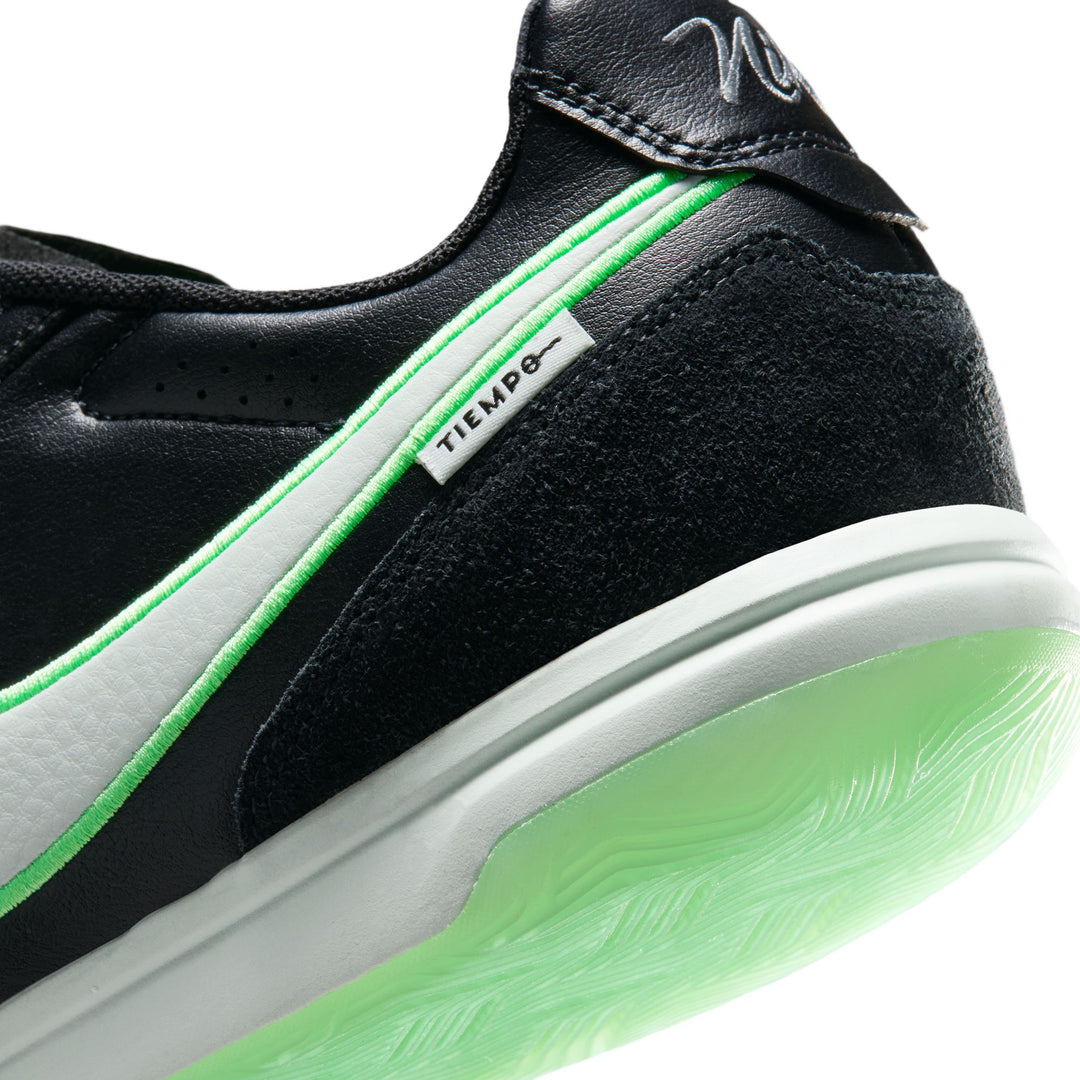 Nike Tiempo Streetgato - Black/Illusion Green Men's Footwear - Third Coast Soccer
