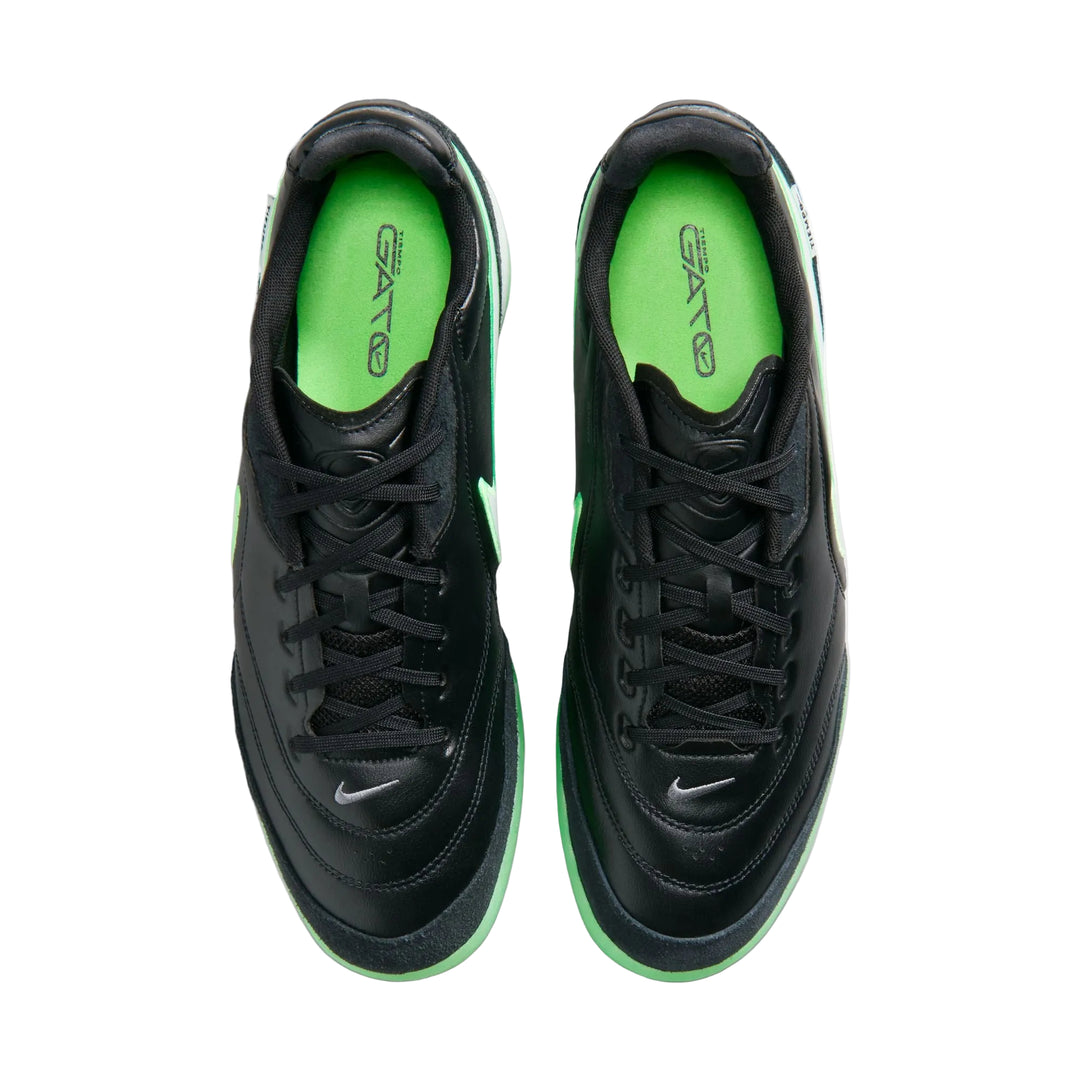 Nike Tiempo Streetgato - Black/Illusion Green Men's Footwear - Third Coast Soccer
