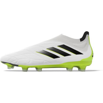 adidas Copa Pure+ FG - White/Black/Lucid Lemon Mens Footwear   - Third Coast Soccer