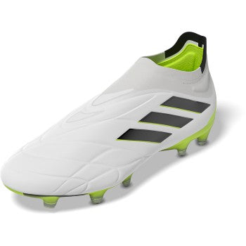 adidas Copa Pure+ FG - White/Black/Lucid Lemon Mens Footwear   - Third Coast Soccer