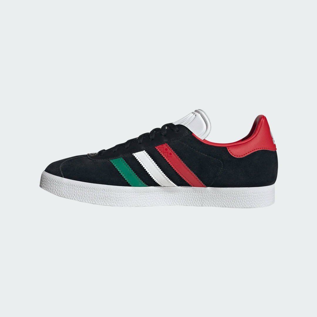 adidas FMF Mexico Gazelle - Black/White/Scarlet Men's Footwear - Third Coast Soccer