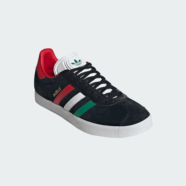 adidas FMF Mexico Gazelle - Black/White/Scarlet Men's Footwear - Third Coast Soccer