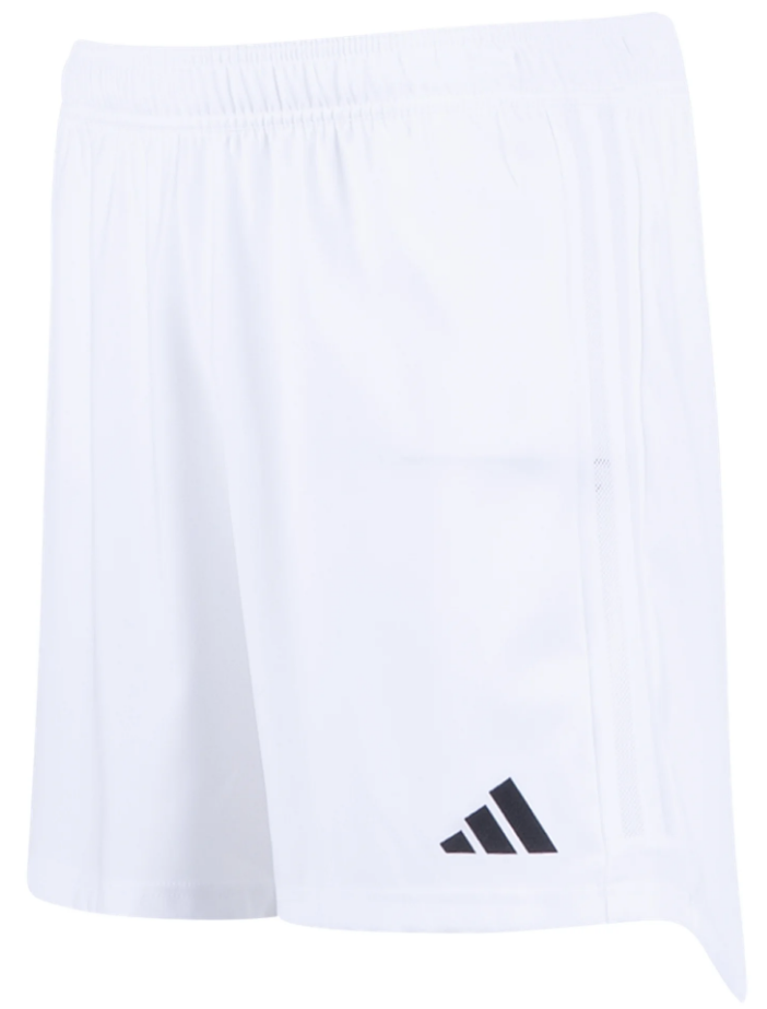 adidas HFC Youth Tiro 23 Match Short - White Hattiesburg FC 2023-2025 White/White Youth Small - Third Coast Soccer