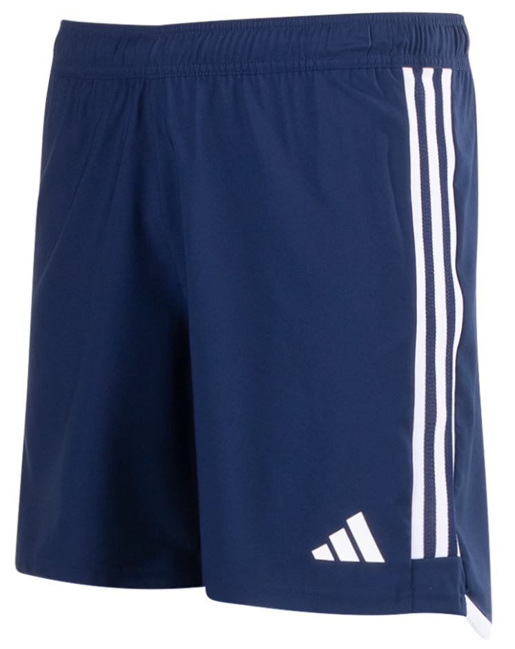 adidas HFC Youth Tiro 23 Match Short - Navy Hattiesburg FC 2023-2025 Youth Small Team Navy Blue/White - Third Coast Soccer