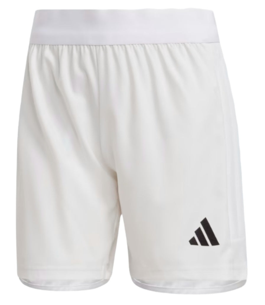 adidas HFC Women's Tiro 23 Match Short - White Hattiesburg FC 2023-2025 White/White Womens X-Small - Third Coast Soccer