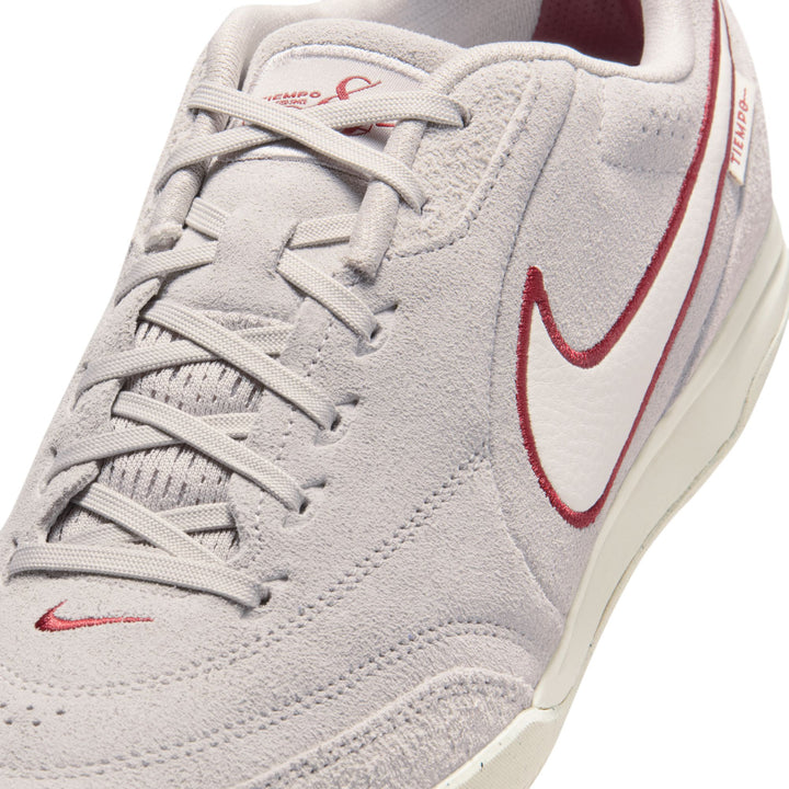 Nike Tiempo Streetgato Premium - Moon Particle/Chalk/Team Red Men's Footwear - Third Coast Soccer