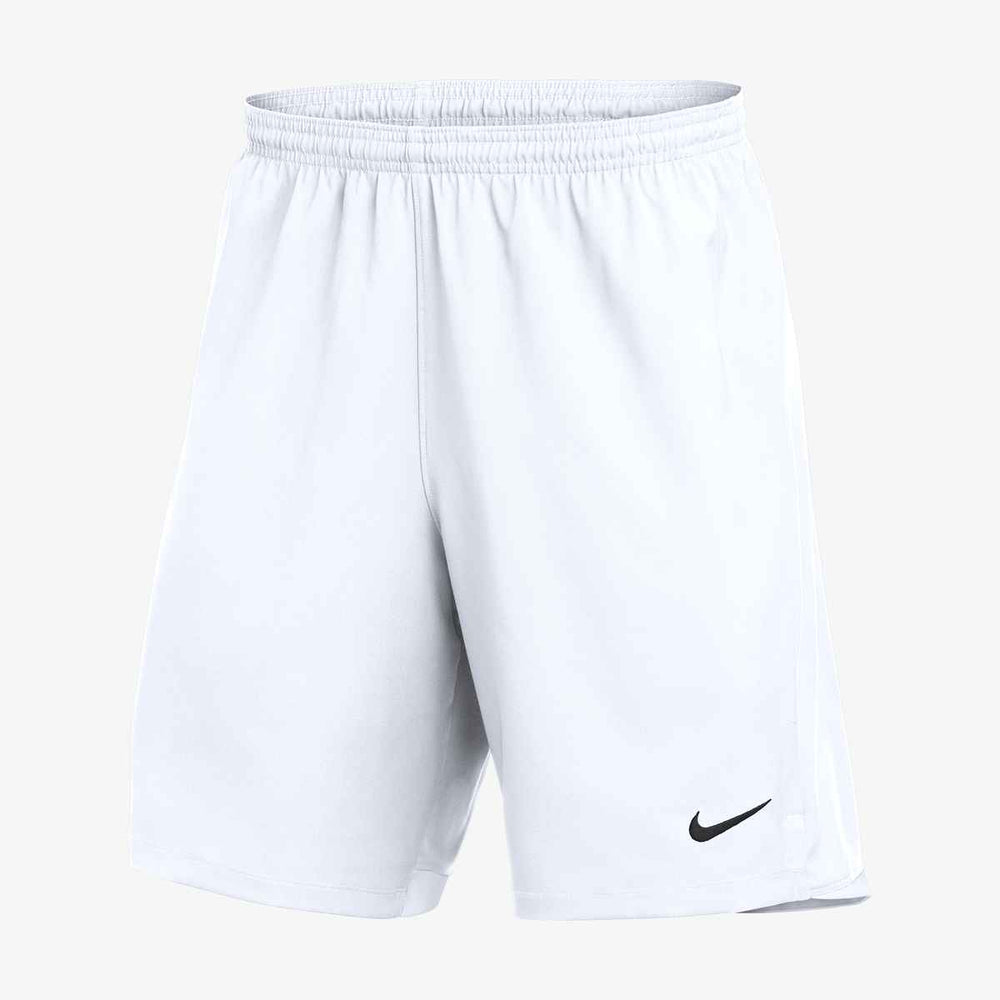 Nike Youth Dri-Fit Laser VI Short Shorts White/Black Youth Small - Third Coast Soccer