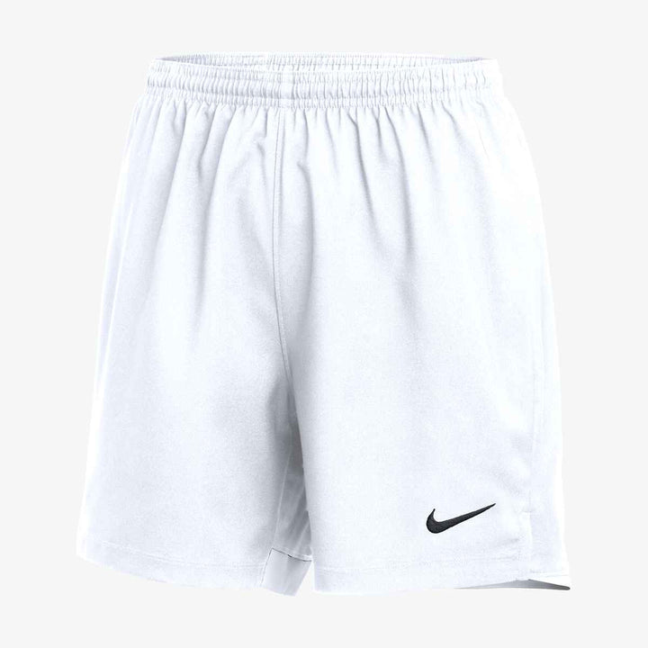 Nike Women's Dri-Fit Laser VI Short Shorts White/Black Womens XSmall - Third Coast Soccer