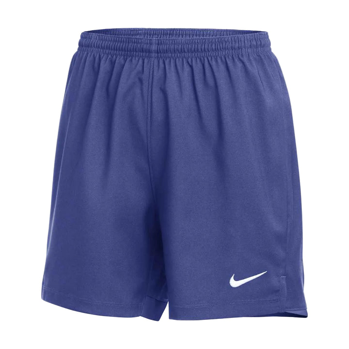 Nike Women's Dri-Fit Laser VI Short Shorts Game Royal/White Womens XSmall - Third Coast Soccer