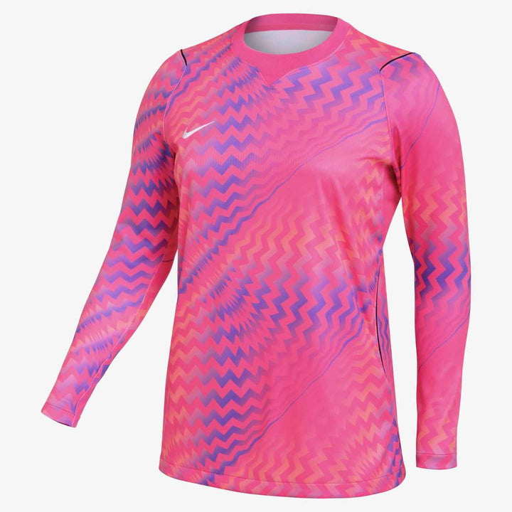Nike Women's Dri-Fit Gardien VI LS Goalkeeper Jersey Goalkeeper Hyper Pink/White Womens Small - Third Coast Soccer