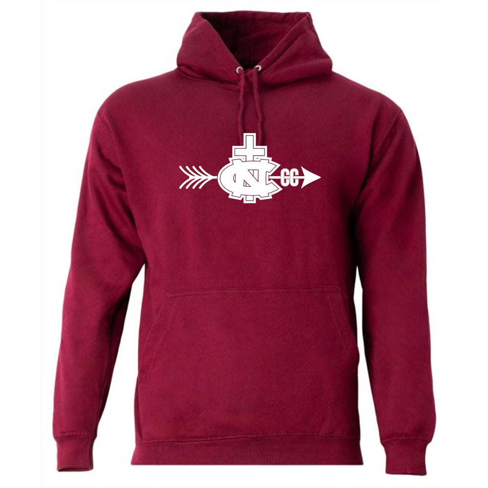 A4 Northlake Cross Country Men's Legend Fleece Hoodie NCS Cross Country Maroon Mens Small - Third Coast Soccer