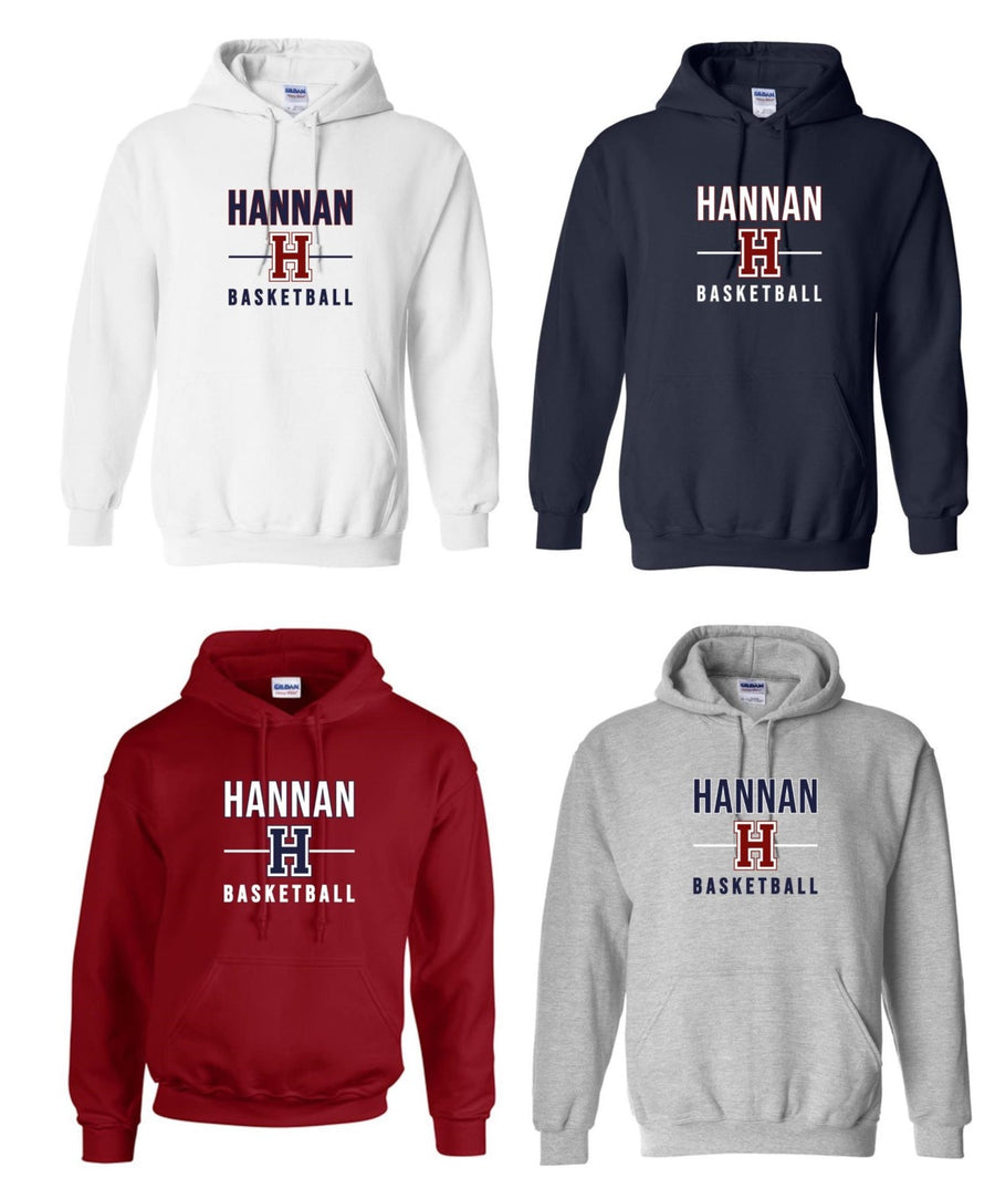 Hannan Basketball Hooded Sweatshirt Hannan Basketball 24   - Third Coast Soccer