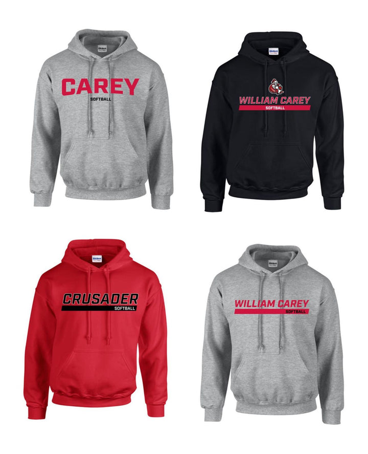 Carey Softball Men's Hoody WCU Softball   - Third Coast Soccer